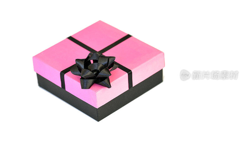 粉红色礼品盒