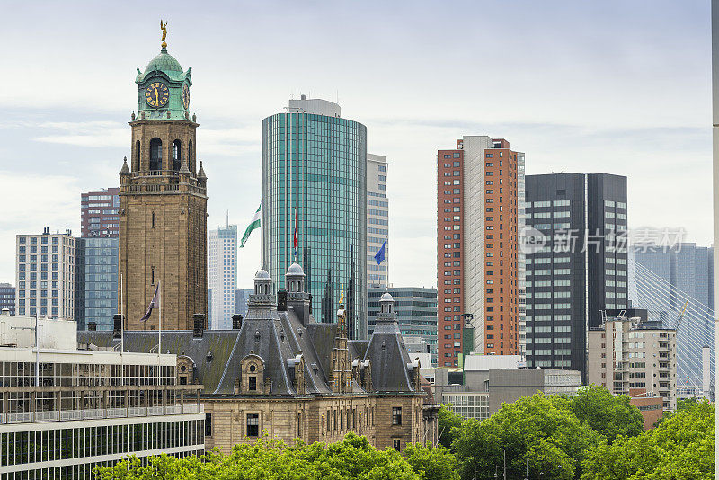 鹿特丹城市景观和建筑