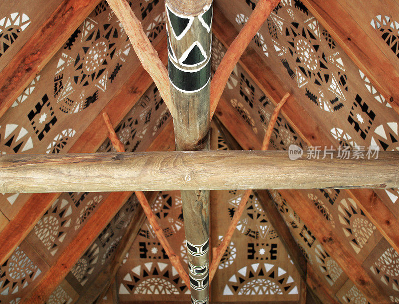 装饰斐济小屋天花板