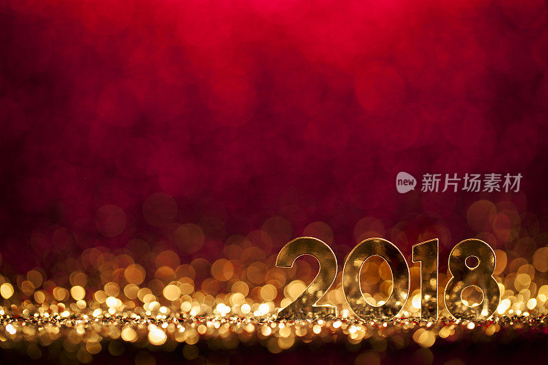 2018年新年圣诞装饰——金红联欢晚会
