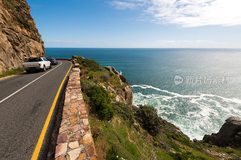 南非豪特湾海港风景优美的高速公路