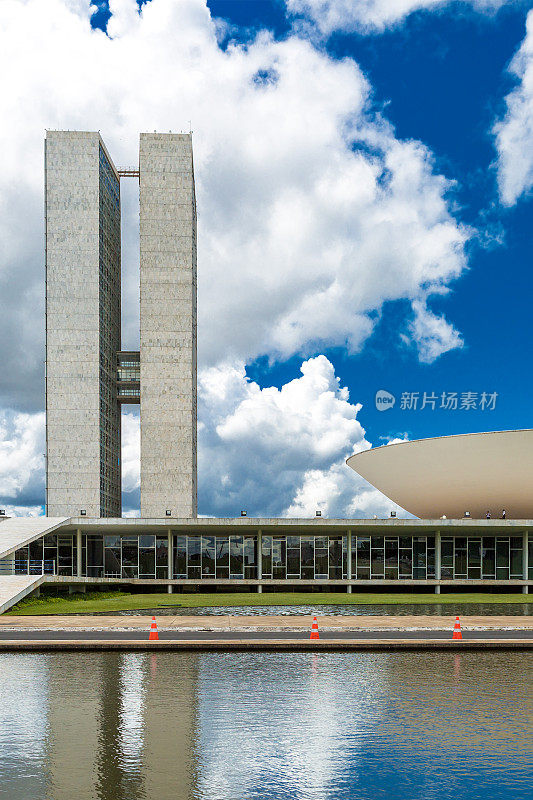巴西国会在巴西利亚，巴西