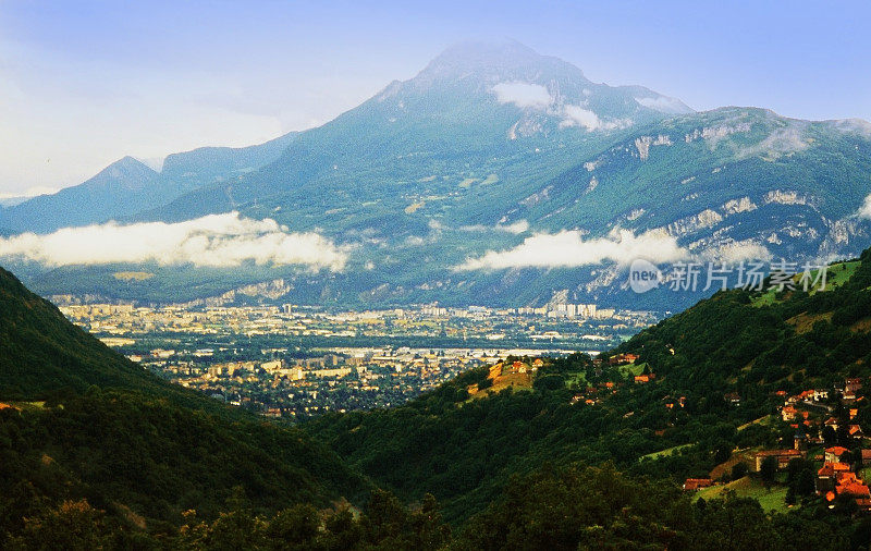 法国阿尔卑斯山，普罗旺斯高阿尔卑斯山脉