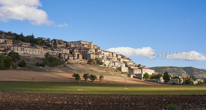 纳维尔镇，阿奎拉省，Abruzzi意大利