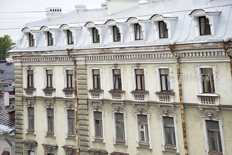 公寓,圣彼得堡。呆在家里的概念。
