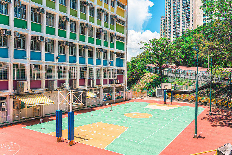 香港的学校大楼