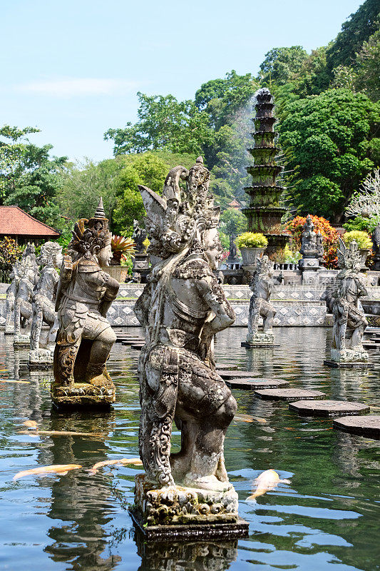 印尼巴厘岛的得尔塔水宫