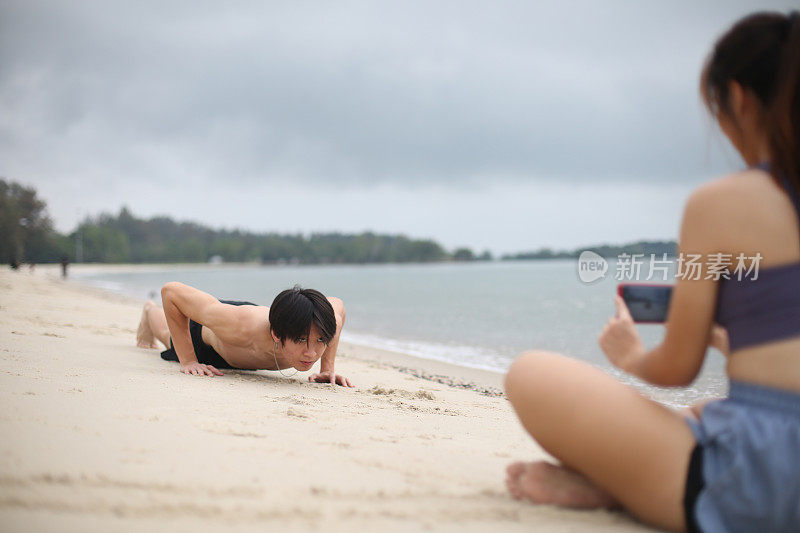 沙滩运动