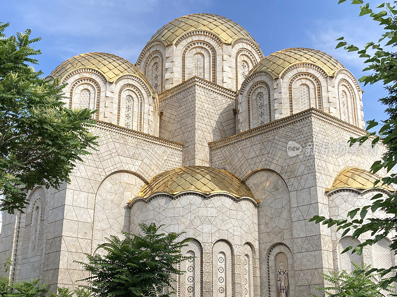 马其顿-斯科普里-东正教圣徒君士坦丁和海伦教堂