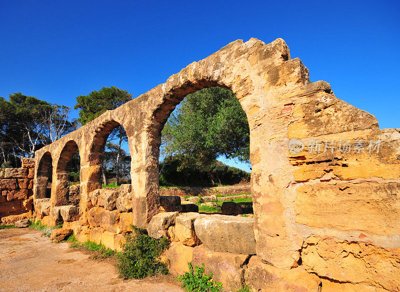 提帕萨，阿尔及利亚:基督教大殿-提帕萨罗马遗址