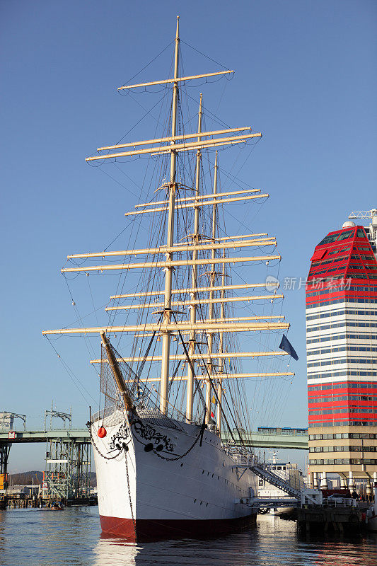 哥德堡的经典帆船