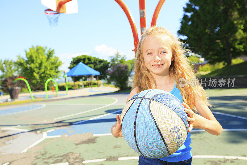 篮球-金发女孩水平