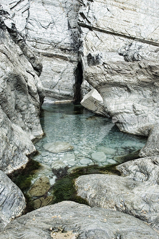 岩石池