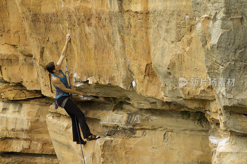 女人的登山者