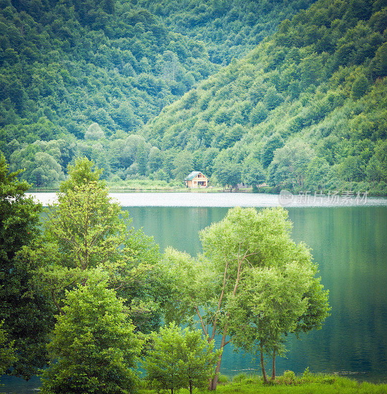 波斯尼亚和黑塞哥维那的湖景