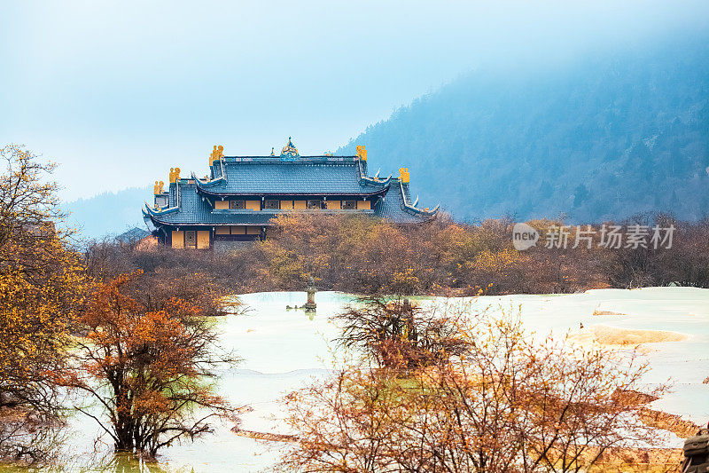 黄龙秋色在中国