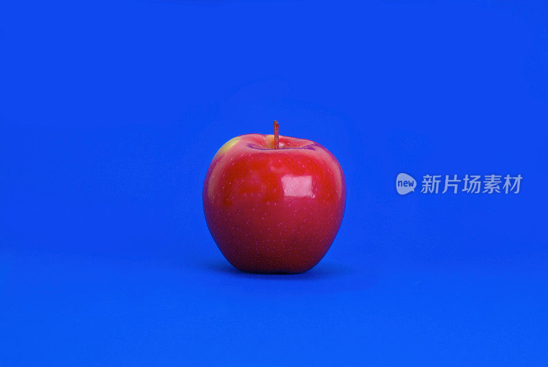 红苹果配蓝