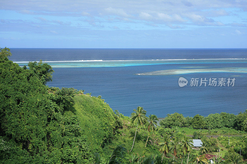 大溪地泻湖