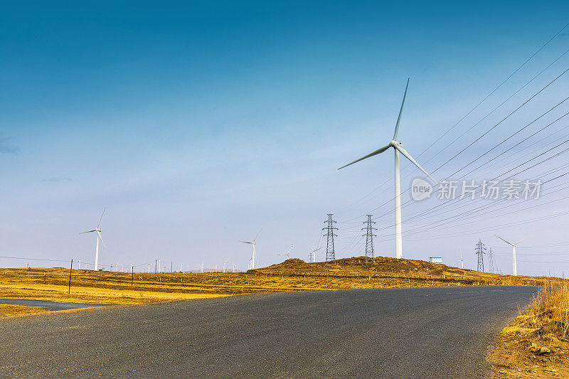 公路风力涡轮机