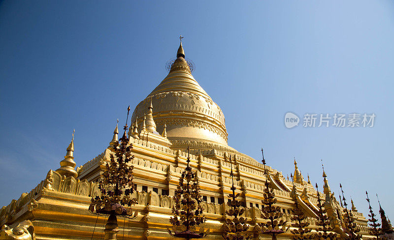 缅甸:Shwezigon宝塔