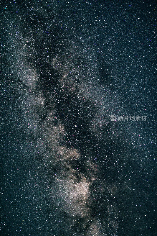 夜银河系背景