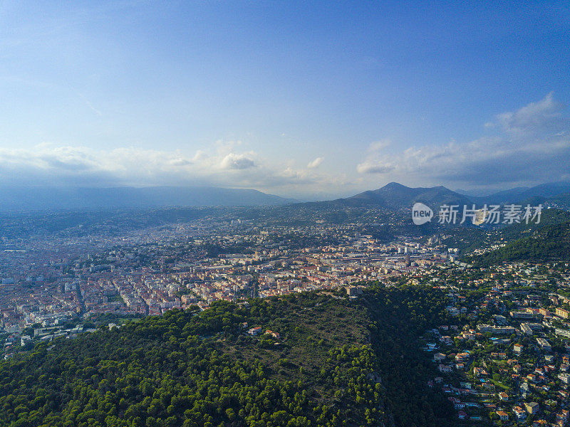 尼斯鸟瞰图，法国