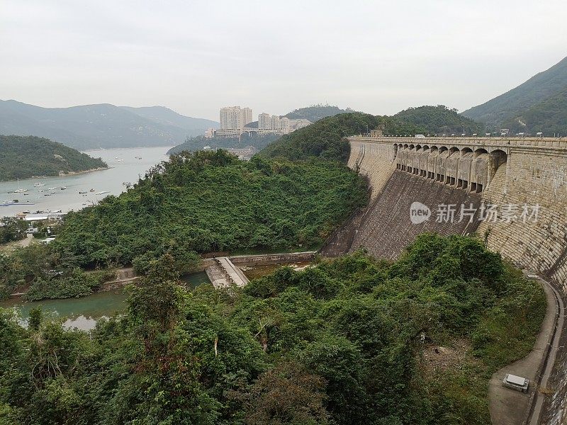 香港大潭笃水塘水坝