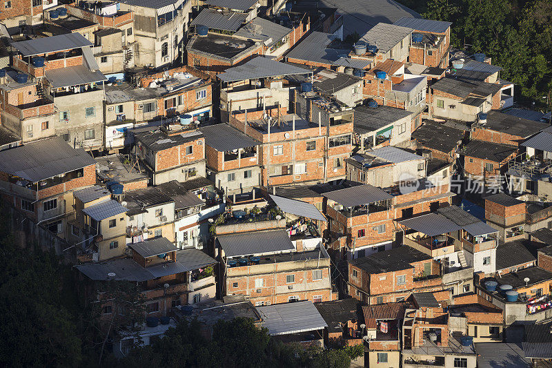巴西里约热内卢的贫民窟
