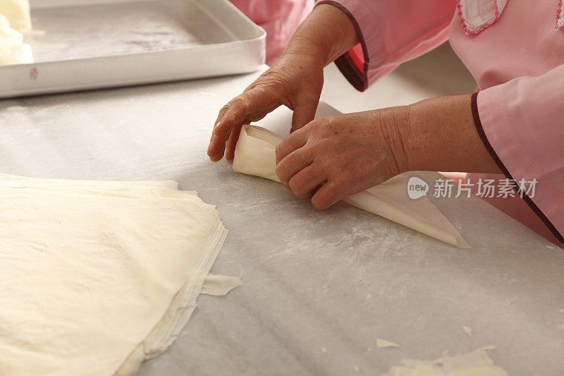 土耳其传统美食(果仁脆饼)