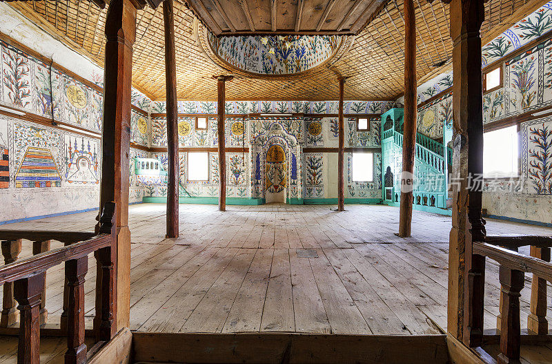 土耳其爱琴海的传统清真寺