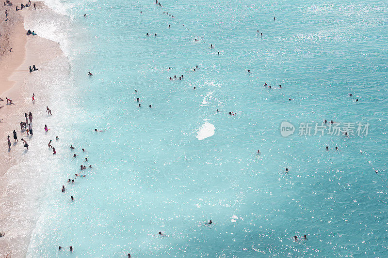 海滩的背景