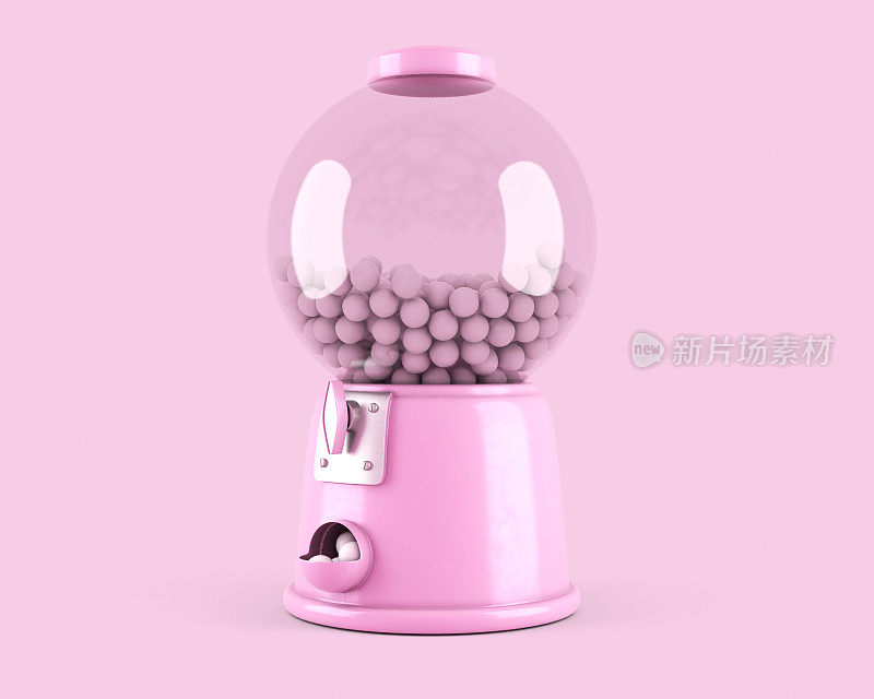 彩色泡泡糖机