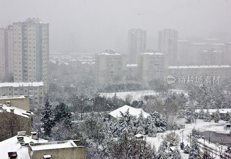 下雪的一天