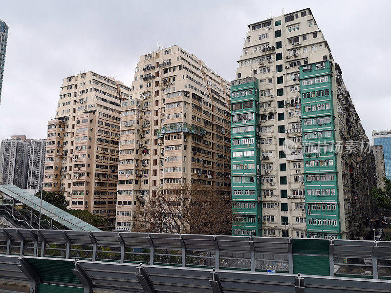 香港渡轮角的住宅大厦