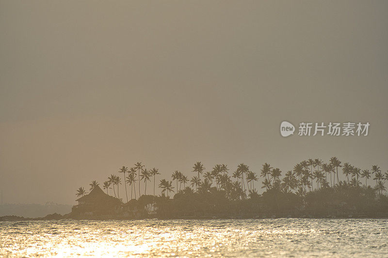 斯里兰卡的天堂海滩