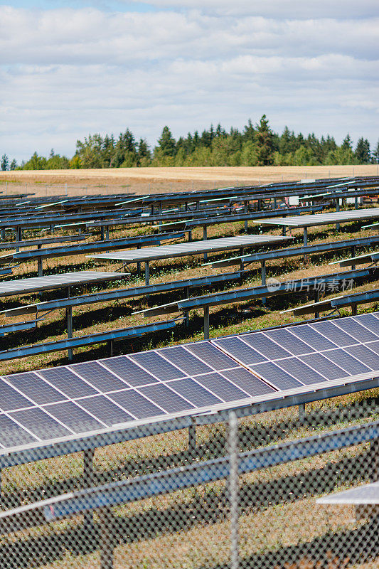 太阳能电池板可持续能源