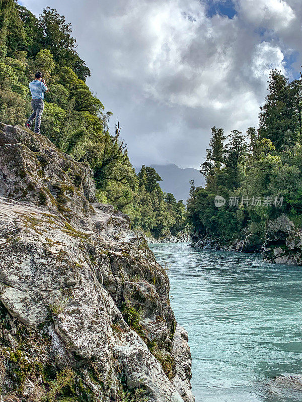 霍基提卡峡谷风景保护区，霍基提卡，新西兰南岛