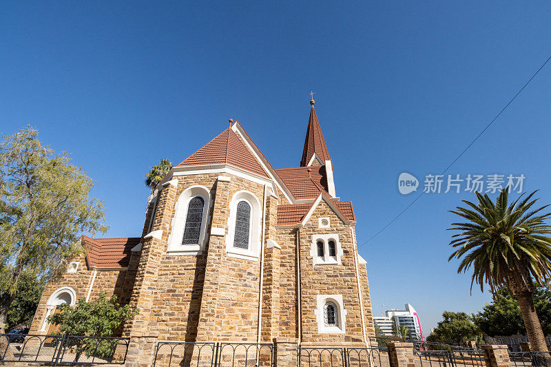 纳米比亚，温得和克的基督教堂(Christuskirche)