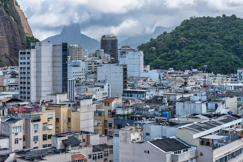 奇妙的里约热内卢里约热内卢天际线:一个充满活力的城市景观