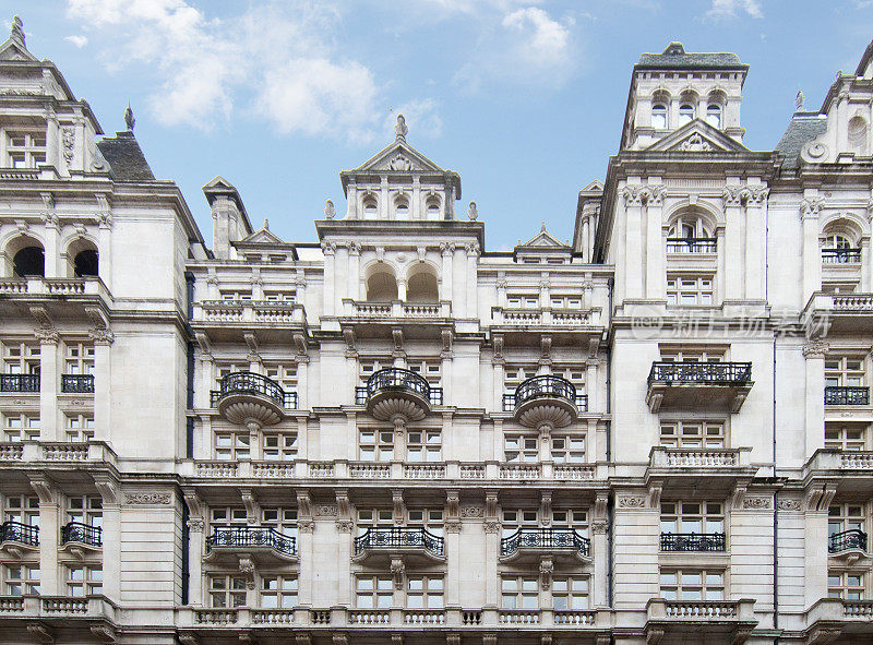 伦敦白厅路历史建筑