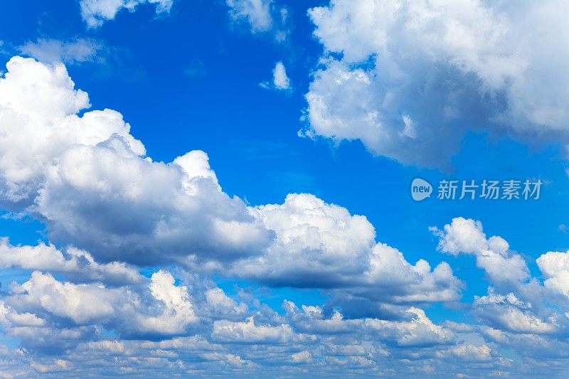 蓝色的天空