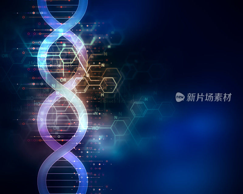 DNA分子的抽象技术背景
