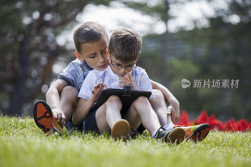 最好的朋友在自然与PC平板电脑的乐趣