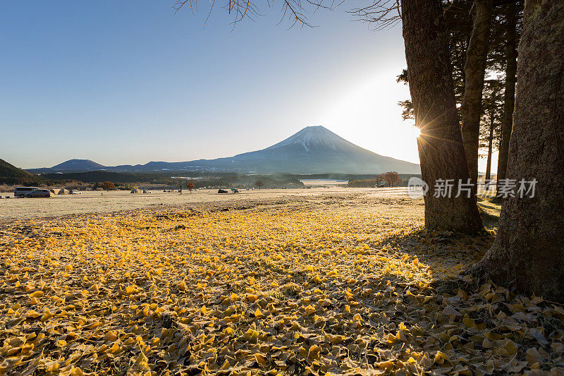 富士山日出