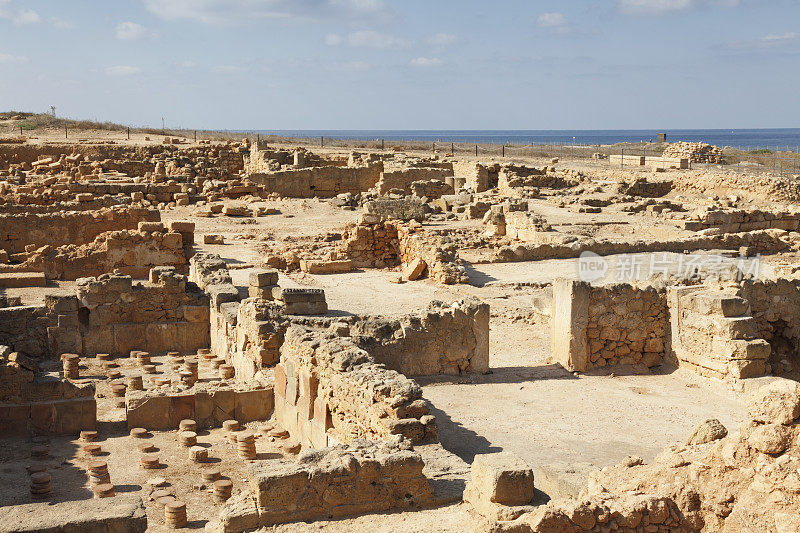 塞浦路斯罗马古代历史遗址帕福斯考古遗址遗址