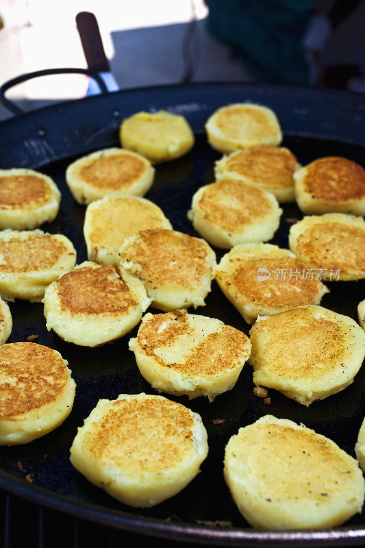 烤土豆泥煎饼