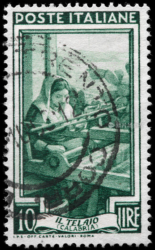 意大利古董邮票卡拉布里亚