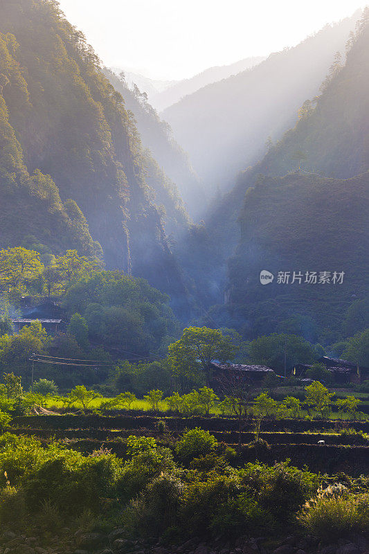 中国云南五里村