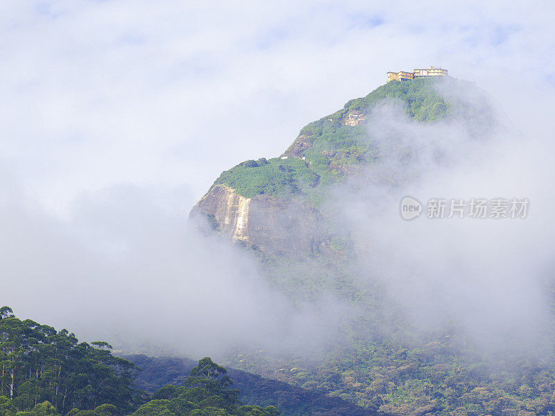 早上好，亚当峰有很多拷贝空间