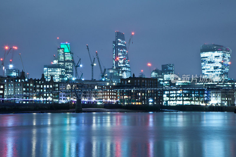 伦敦夜景